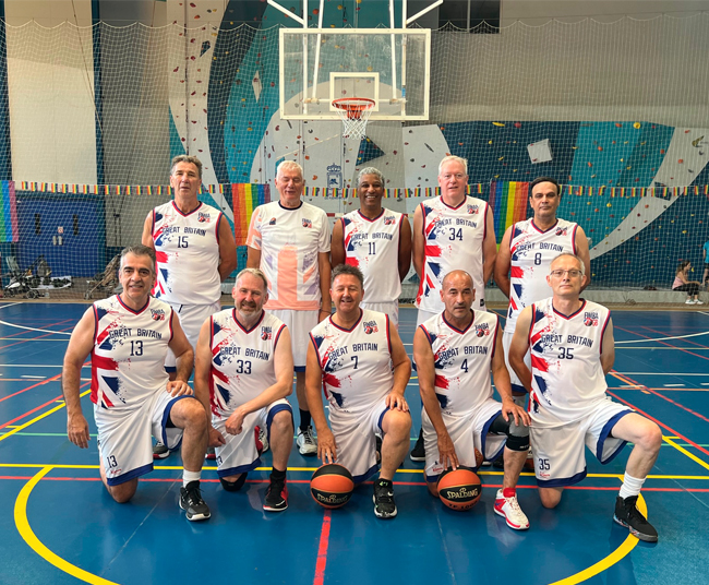 Photo of team GB ready for their match against Uruguay