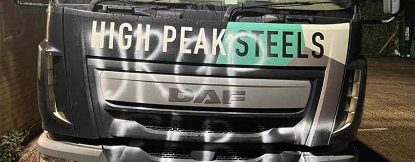 Vandalism at High Peak Steels