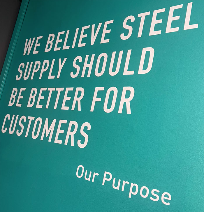 Steel supply mission statement