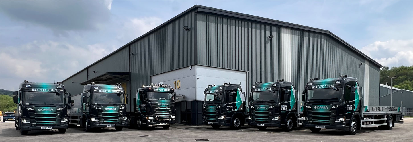 Steel delivery fleet