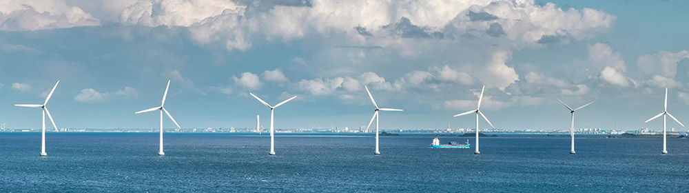 Steel demand for offshore wind farms