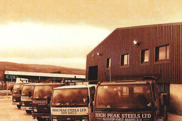 Archive footage of High Peak Steels