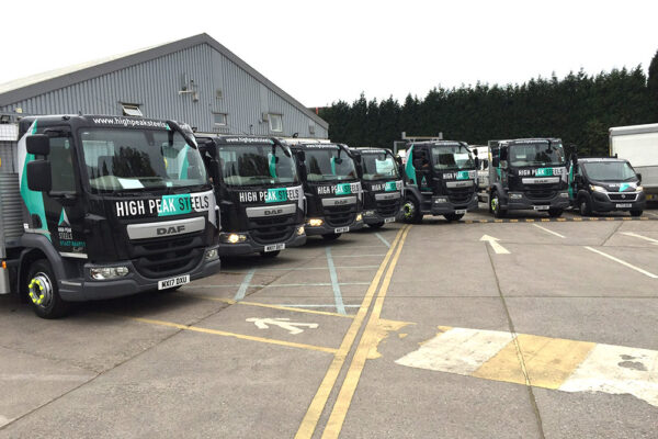 High Peak Steels trucks